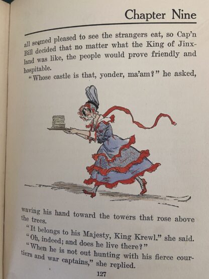 SCARECROW OF OZ 1915 1st Edition/1st Print Book L Frank Baum 12 Color Plates - Image 7