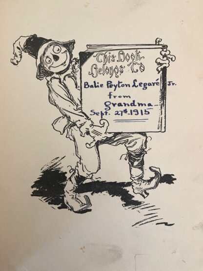 SCARECROW OF OZ 1915 1st Edition/1st Print Book L Frank Baum 12 Color Plates - Image 13