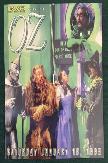 Wizard of Oz Stamp Collecting Flyer+ GVC Oz Party Advertisement - Image 4