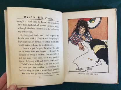 BANDIT JIM CROW w/ Dust Jacket, L Frank Baum (Oz) Laura Bancroft Twinkle Tales Book - Image 6