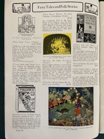 Gateway to Bookland 1931 Children'a Book Catalog with Pirates in Oz, Wizard of Oz, Mother Goose, More - Image 2