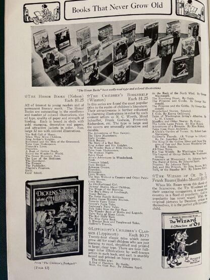 Gateway to Bookland 1931 Children'a Book Catalog with Pirates in Oz, Wizard of Oz, Mother Goose, More - Image 3