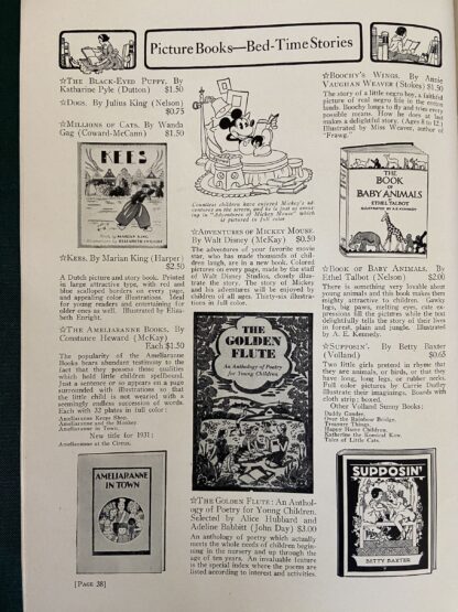 Gateway to Bookland 1931 Children'a Book Catalog with Pirates in Oz, Wizard of Oz, Mother Goose, More - Image 4