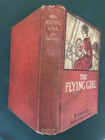 1st Edn/1st Print THE FLYING GIRL Book Edith Van Dyne Oz L Frank Baum 1911 As-Is - Image 2