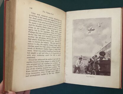 1st Edn/1st Print THE FLYING GIRL Book Edith Van Dyne Oz L Frank Baum 1911 As-Is - Image 6