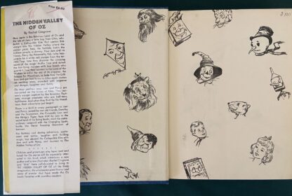 1st Edn HIDDEN VALLEY OF OZ Book + Dust Jacket Rachel Cosgrove Baum Wizard of Oz 1951 - Image 7