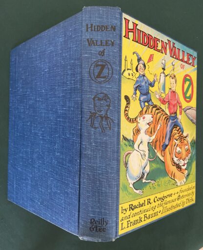 1st Edn HIDDEN VALLEY OF OZ Book + Dust Jacket Rachel Cosgrove Baum Wizard of Oz 1951 - Image 2