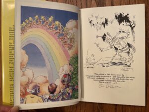 Runaway in Oz Book Signed Limited Edition Eric Shanower 1st Edition