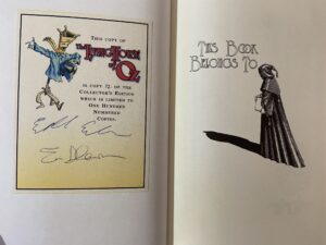 Living House of Oz Book Signed Limited 1st Edition Eric Shanower Wizard of Oz Map