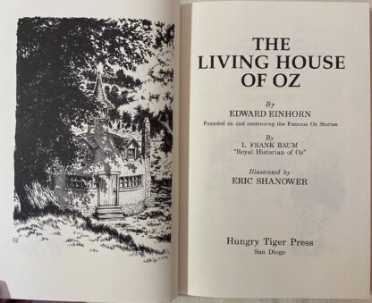 LIVING HOUSE OF OZ Signed Collector's Ltd Edn Einhorn Shanower  w/ Oz Map  HC/DJ 2005 - Image 3