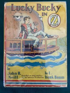 Lucky Bucky in Oz 1942 1st Edition Book John R Neill Dust Jacket