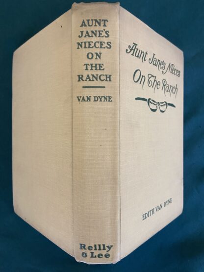 AUNT JANE'S NIECES ON THE RANCH in Dust Jacket Edith Van Dyne L Frank Baum Oz 1920s - Image 2