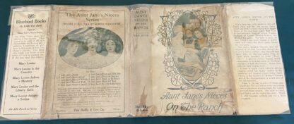 AUNT JANE'S NIECES ON THE RANCH in Dust Jacket Edith Van Dyne L Frank Baum Oz 1920s - Image 7