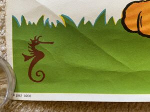 OzCo Poster Wizard of Oz Cowardly Lion Denslow 1967