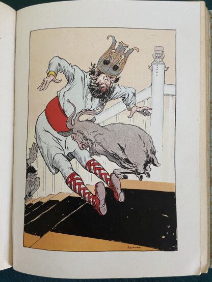 RINKITINK IN OZ 1st Edition/1st Print 1916 Reilly & Britton 12 Color Plates, L Frank Baum - Image 7