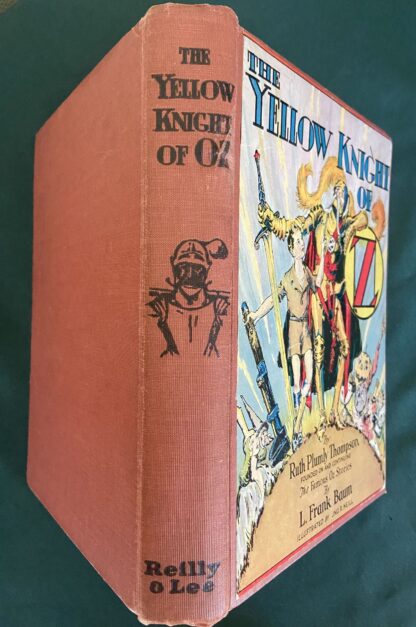 1st Edn YELLOW KNIGHT OF OZ 12 Color Plates 1930 Ruth Plumly Thompson - Image 2