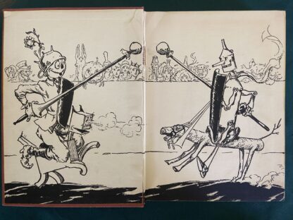 1st Edn YELLOW KNIGHT OF OZ 12 Color Plates 1930 Ruth Plumly Thompson - Image 3