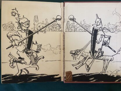 1st Edn YELLOW KNIGHT OF OZ 12 Color Plates 1930 Ruth Plumly Thompson - Image 8