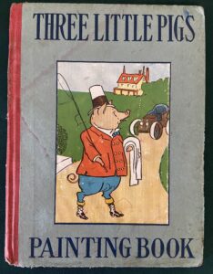 THree Little Pigs Painting Book John R Neill 1904 Oz