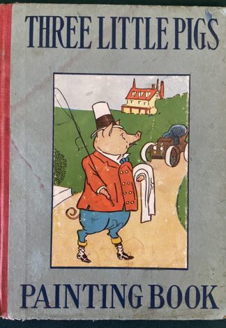 THree Little Pigs Painting Book John R Neill 1904 Oz