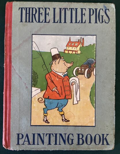 THree Little Pigs Painting Book John R Neill 1904 Oz