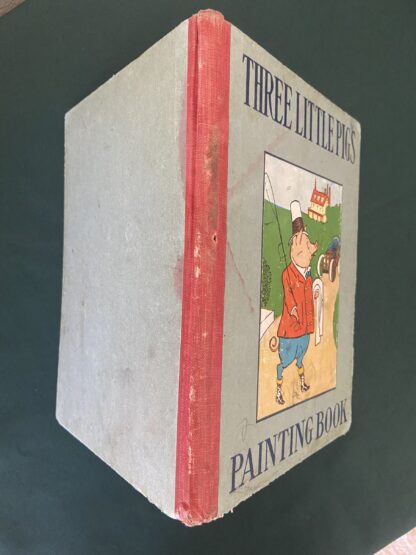 Three Little Pigs Painting Book John N Neill (Oz) 1915, Scarce - Image 8
