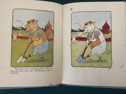 Three Little Pigs Painting Book John N Neill (Oz) 1915, Scarce - Image 7