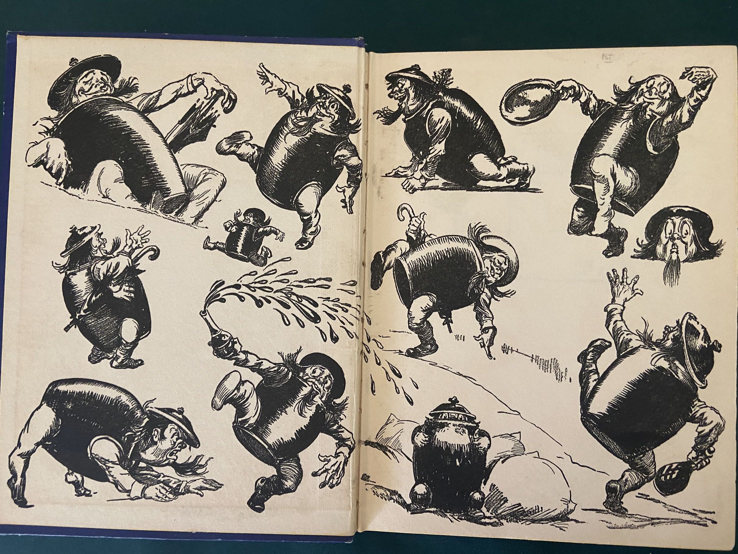 Sold: PURPLE PRINCE OF OZ 1932 Ruth Plumly Thompson 1st Edn Book 12 Color Plates + Later DJ - Image 3