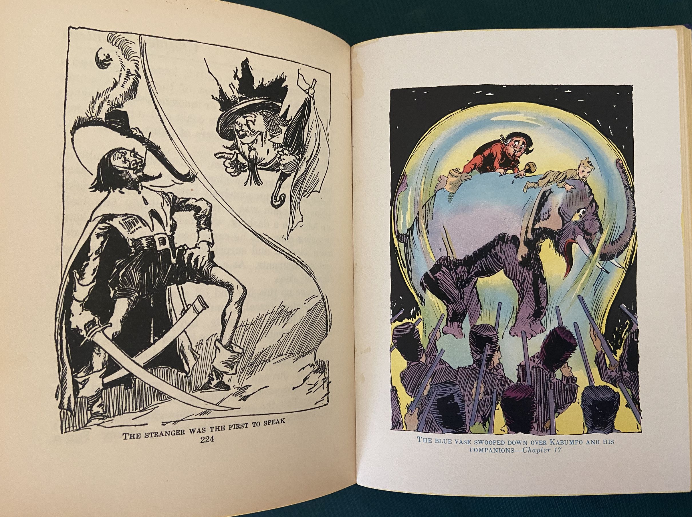 Sold: PURPLE PRINCE OF OZ 1932 Ruth Plumly Thompson 1st Edn Book 12 Color Plates + Later DJ - Image 6