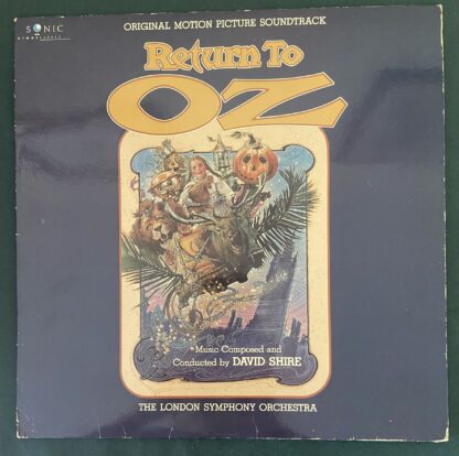 Return to Oz Record DIsney 1985