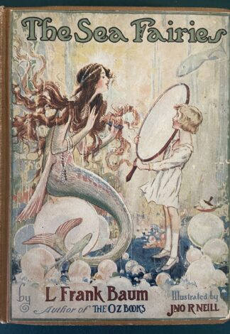 Sea Fairies 12 Color Plates L Frank Baum Book John R Neill