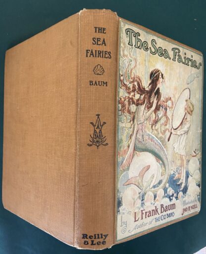 The SEA FAIRIES 1920 12 Color Plates L Frank Baum Book, Wizard of Oz - Image 2