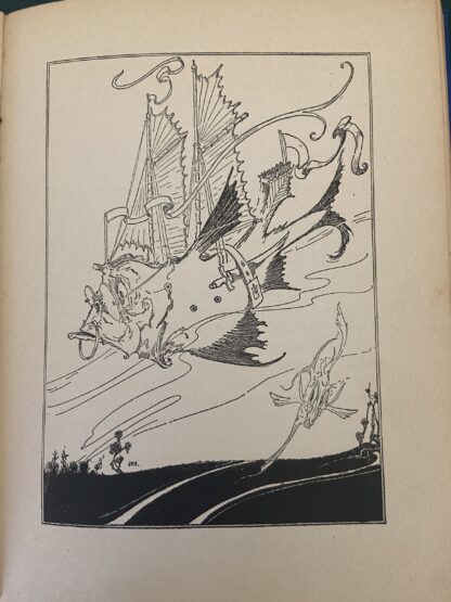 The SEA FAIRIES 1930s Color Frontis with Dust Jacket L Frank Baum Wizard of Oz Book - Image 9
