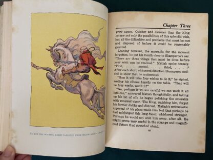 1st Edn WISHING HORSE OF OZ w/ 1st Dust Jacket-Ruth Plumly Thompson Book 12 Color Plates - Image 8