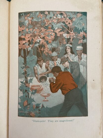 1908 1st Edn/1st Print Boy Fortune Hunters in Panama Book L Frank Baum Color Plates - Image 5