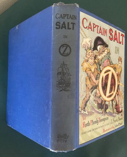1936 1st Edition CAPTAIN SALT IN OZ Book Ruth Plumly Thompson - Image 2