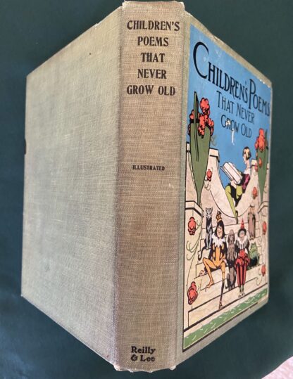 1922 CHILDREN'S POEMS THAT NEVER GROW OLD Book John R Neill Color Plates (Oz) - Image 9