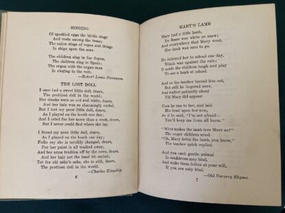 1922 CHILDREN'S POEMS THAT NEVER GROW OLD Book John R Neill Color Plates (Oz) - Image 8