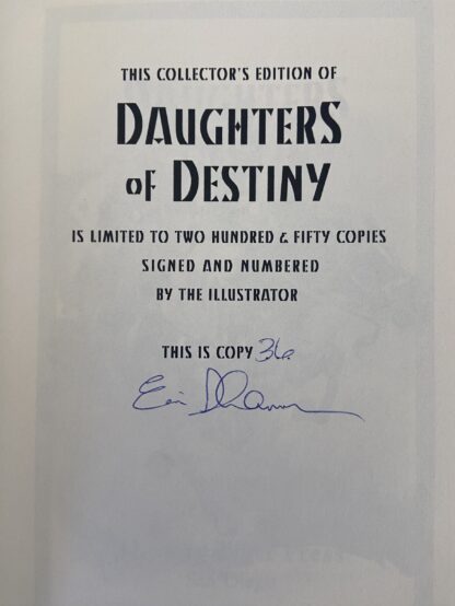 DAUGHTERS OF DESTINY L Frank Baum Signed Ltd Edn Hungry Tiger Press Shanower - Image 3