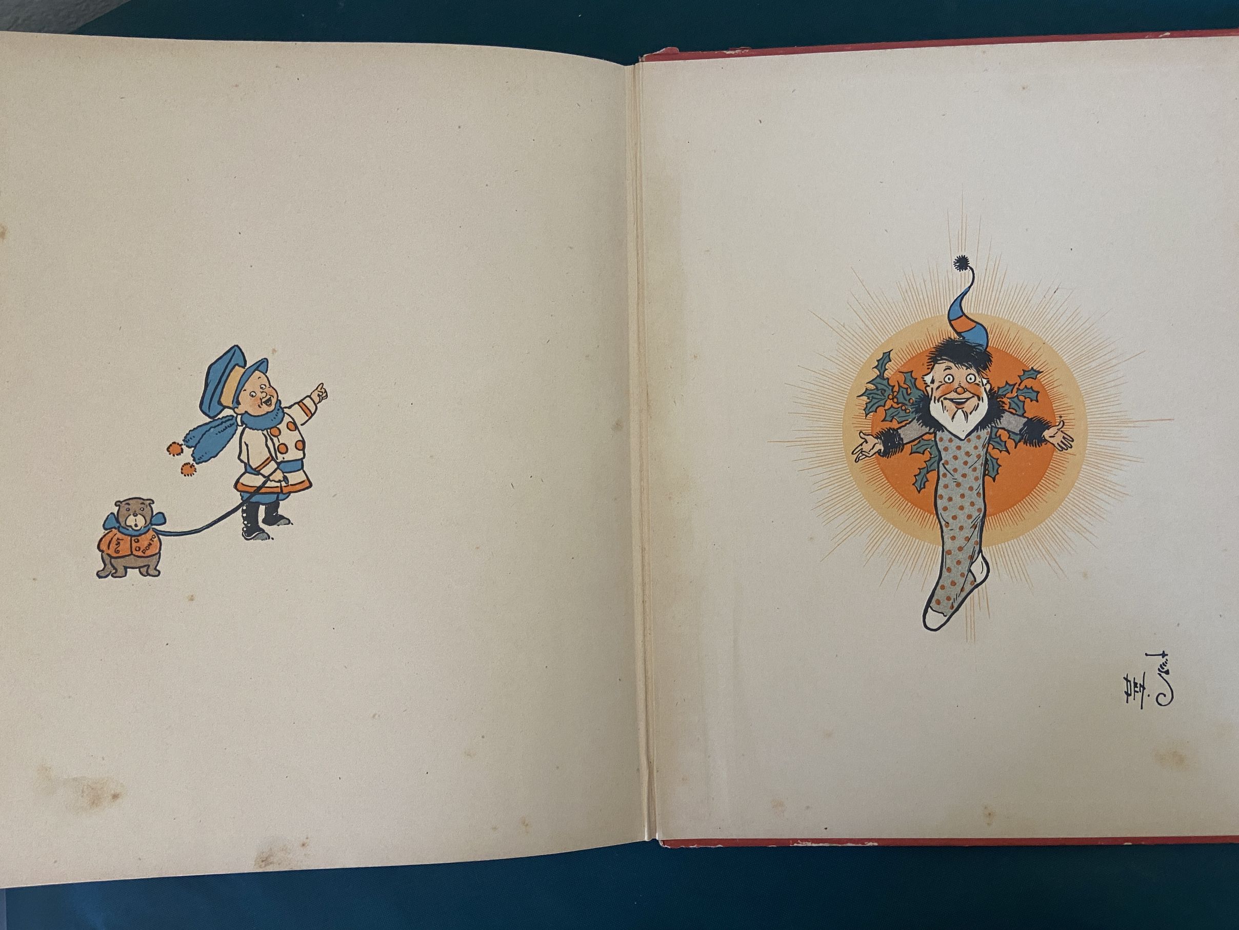 Sold: DENSLOW's NIGHT BEFORE CHRISTMAS 1st Edn Dillingham W W Denslow Color Oz Tin-man Toy - Image 12