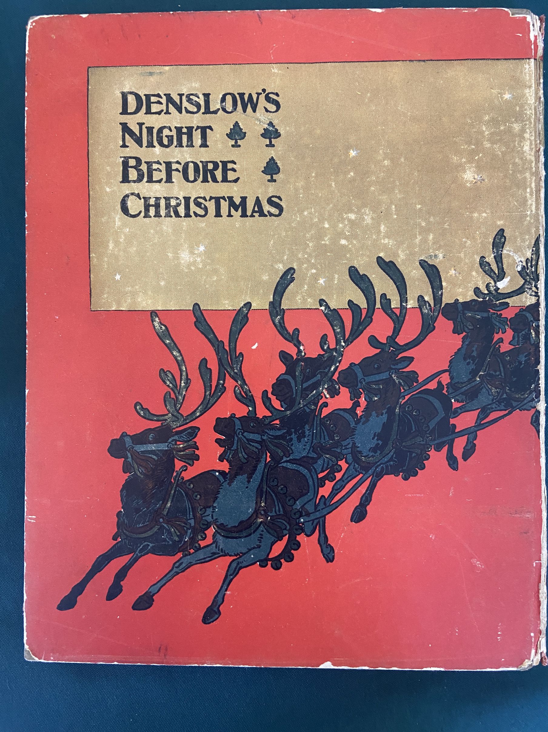 Denslow's Night before Christmas 1st Edition Dillingham 1902