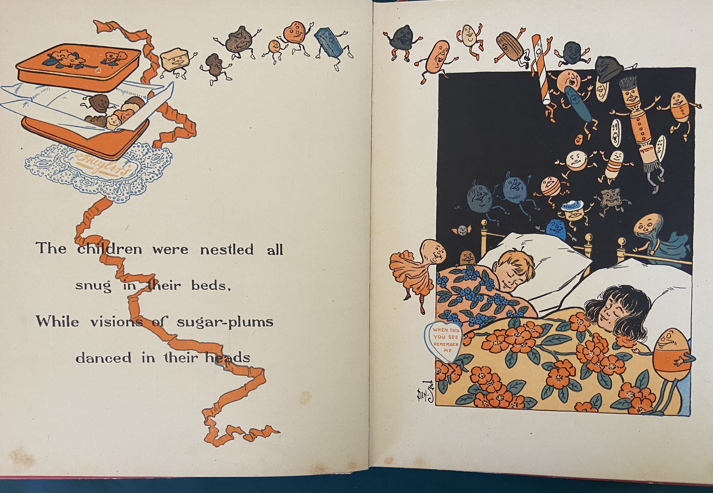 Sold: DENSLOW's NIGHT BEFORE CHRISTMAS 1st Edn Dillingham W W Denslow Color Oz Tin-man Toy - Image 6