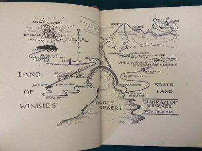British LUCKY BUCKY IN OZ Book John R Neill Hutchinson Edition Wizard of Oz - Image 7