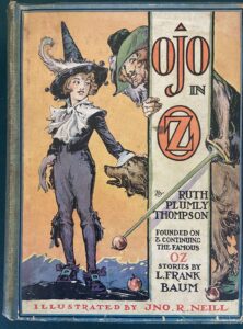 Ojo in Oz 1st Edition 12 Color Plates Ruth Plumly Thompson Book