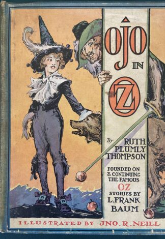 Ojo in Oz 1st Edition 12 Color Plates Ruth Plumly Thompson Book