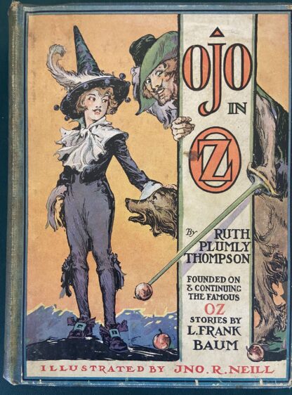 Ojo in Oz 1st Edition 12 Color Plates Ruth Plumly Thompson Book