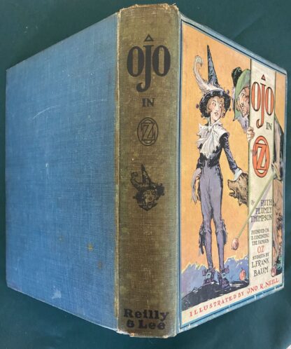 OJO IN OZ Ruth Plumly Thompson 1933 1st Edition 12 Color Plates Book - Image 9
