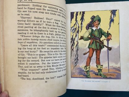 OJO IN OZ Ruth Plumly Thompson 1933 1st Edition 12 Color Plates Book - Image 7