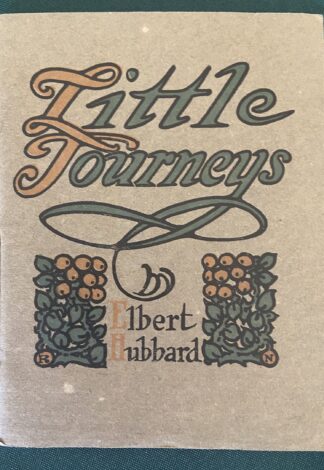 Roycroft Little Journeys Catalog 1901 Raymond Nott