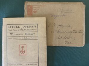 Roycroft Little Journeys Mozard Mailing Envelope W W Denslow Seahorse